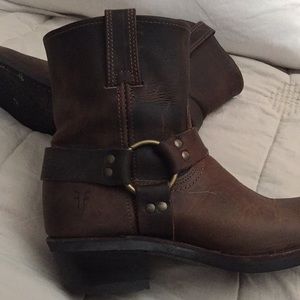 Frye Harness Boots